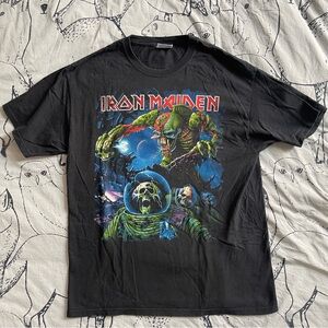 Iron Maiden tour tee, size L